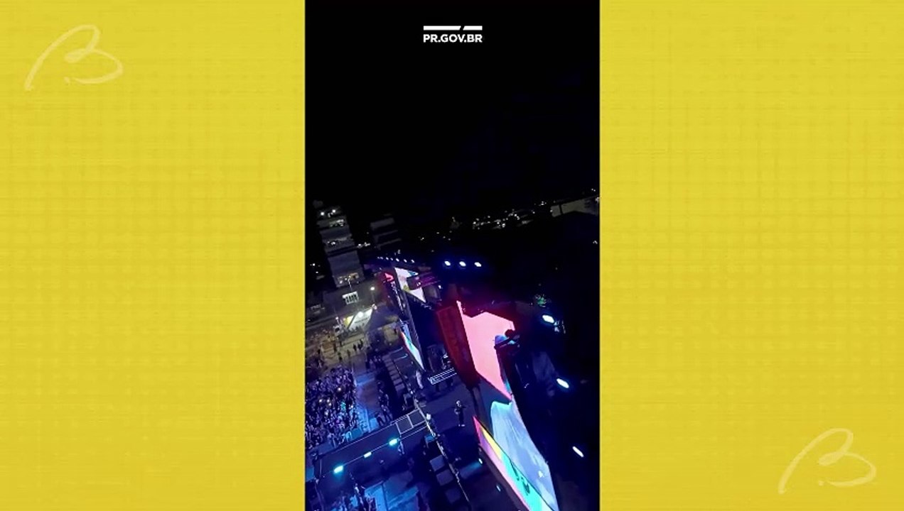 Zé Felipe leva mais de 40 mil pessoas a Matinhos