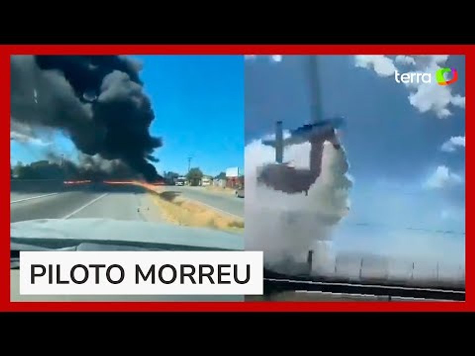 Avião que combatia incêndio bate em poste e explode no Chile