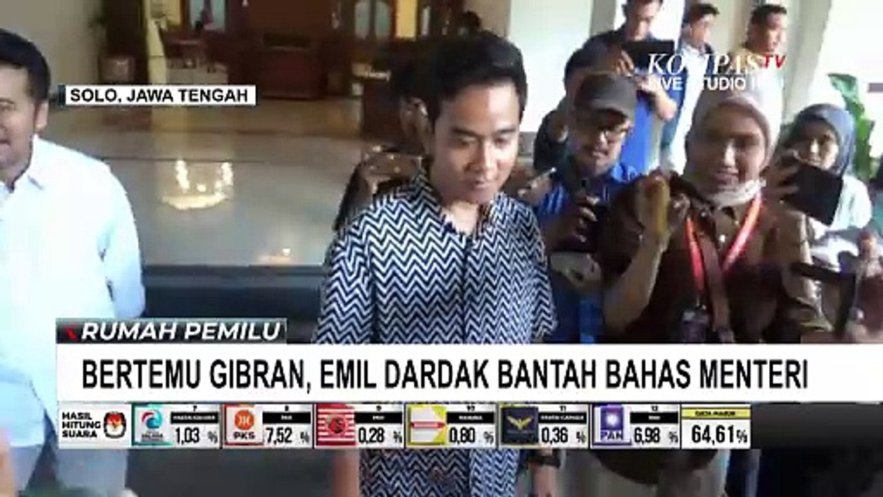 Bertemu Gibran di Solo, Emil Dardak Bantah Bahas Menteri