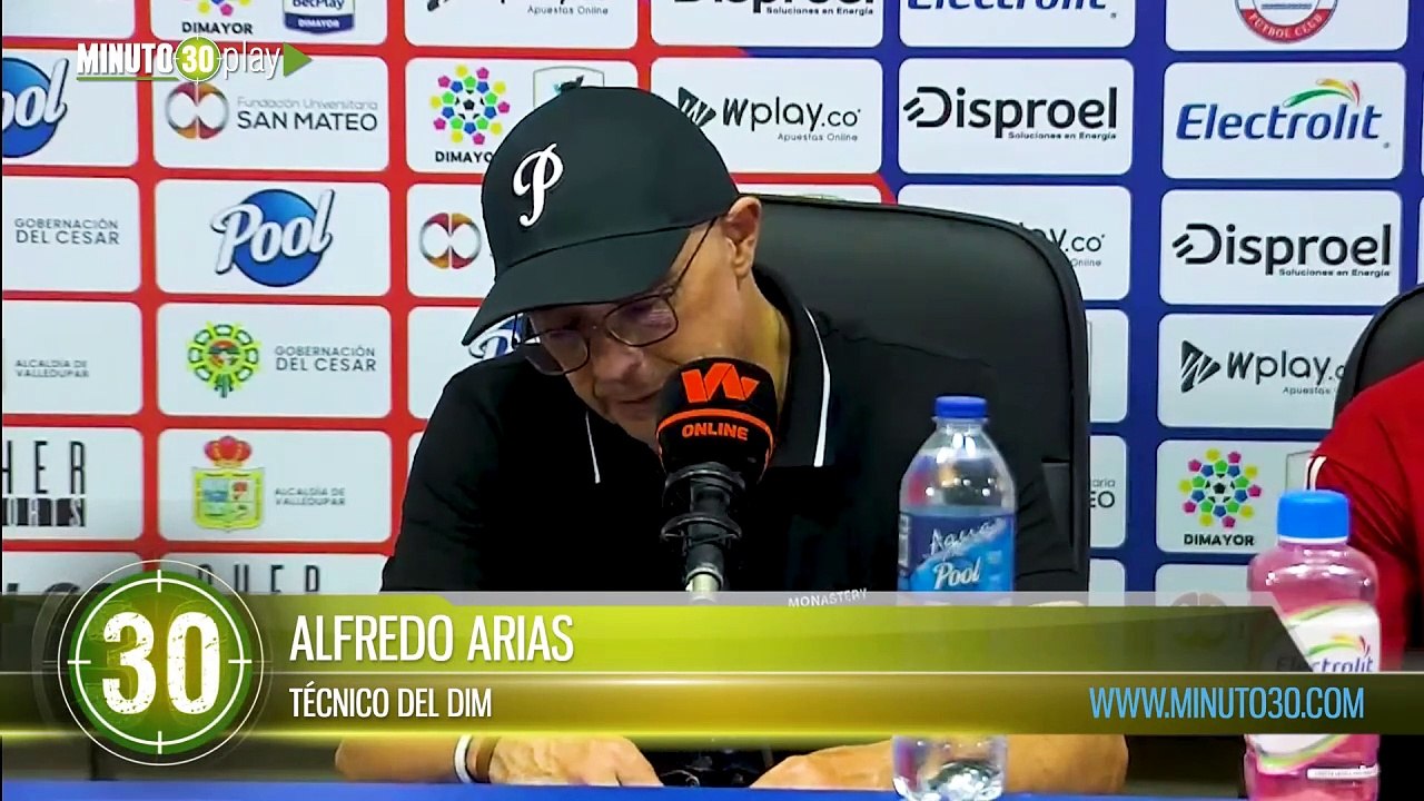 Hay que tener más actitud Alfredo Arias sobre el rendimiento del DIM