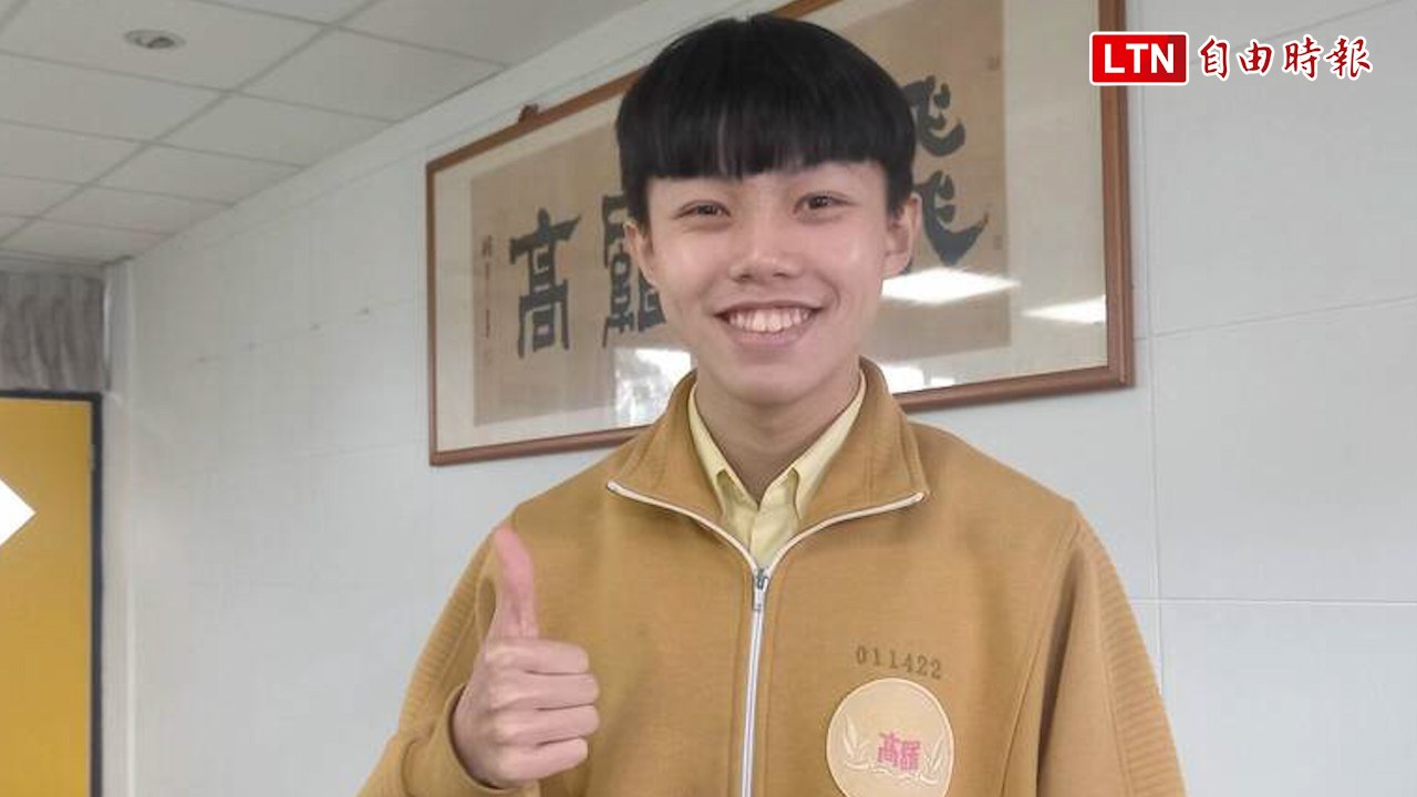 羅東高中廖品棋從未補習 讀書計畫奏效學測考出59級分