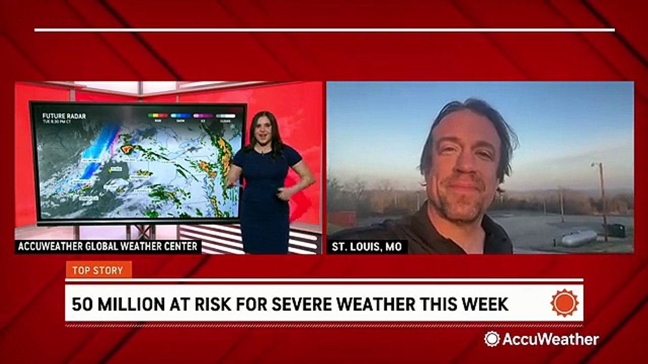 Reed Timmer tracking severe weather in Midwest