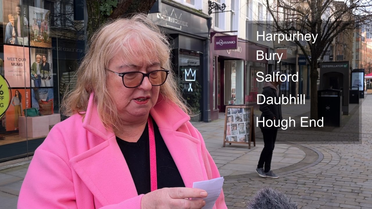 Mancunians try to say the most mispronounced place names in Greater Manchester: from Bury to Daubhill