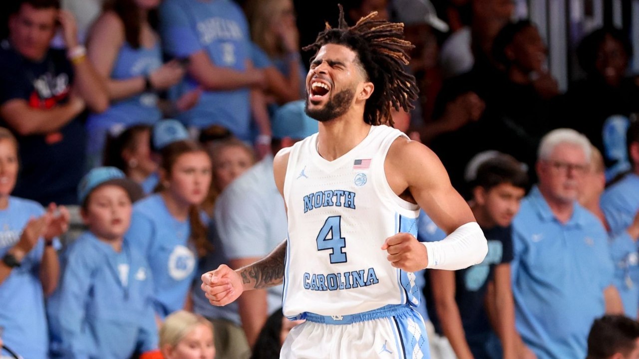 RJ Davis's 42 Points Leads Tar Heels to Narrow Win vs. Miami