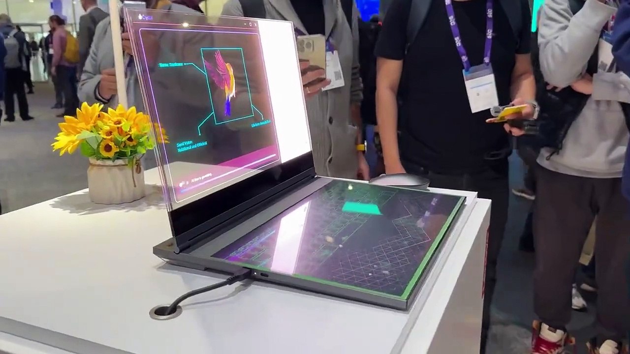 Un ordinateur transparent