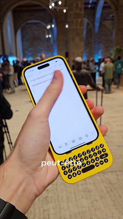 Un iPhone en mode BlackBerry ?