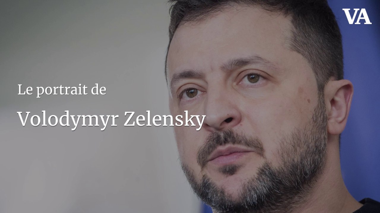 Le portrait de Volodymyr Zelensky