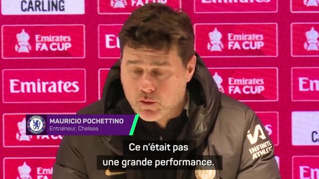 Chelsea - Pochettino : "Heureux d'éviter la prolongation"