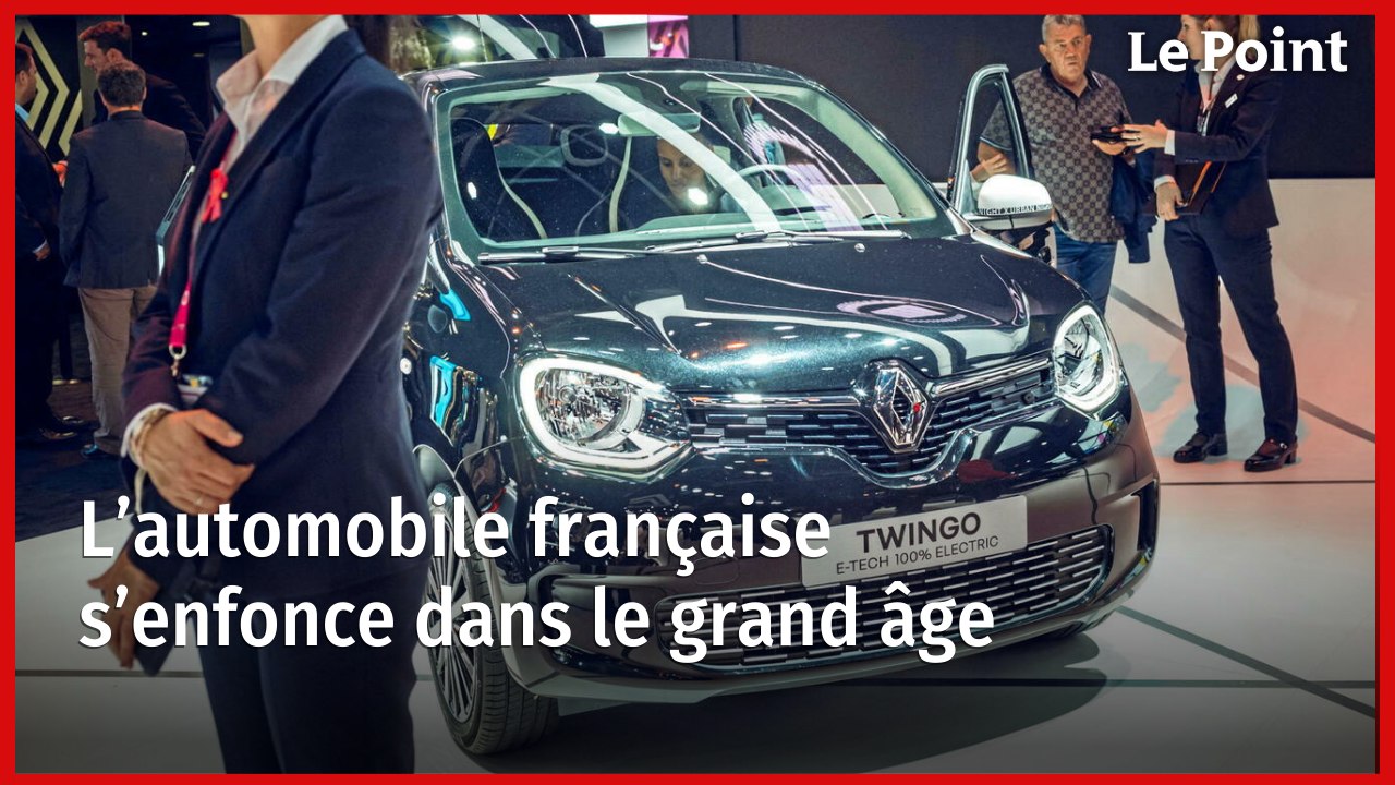 L’automobile française s’enfonce dans le grand âge