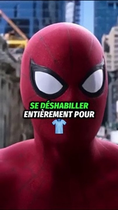 Tom Holland ne peut pas faire pipi en Spiderman !