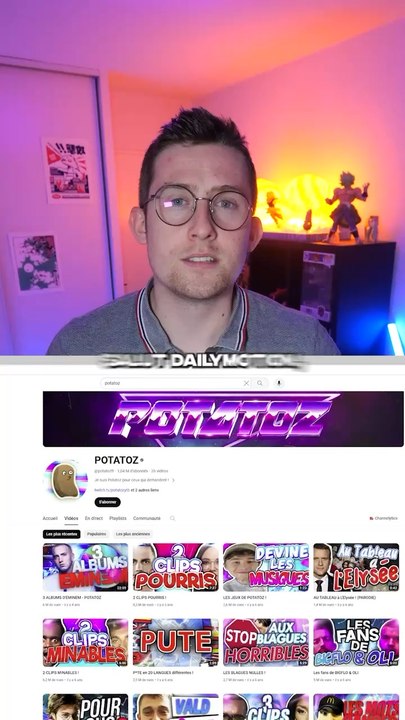 LE RETOUR DE POTATOZ SUR YOUTUBE APRES 4 ANS D’ABSENCE !