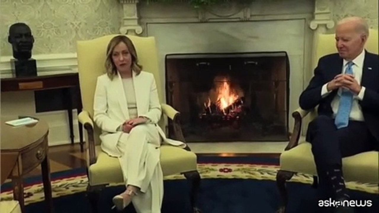 G7, Meloni da Biden: riaffermiamo ordine mondiale basato su regole