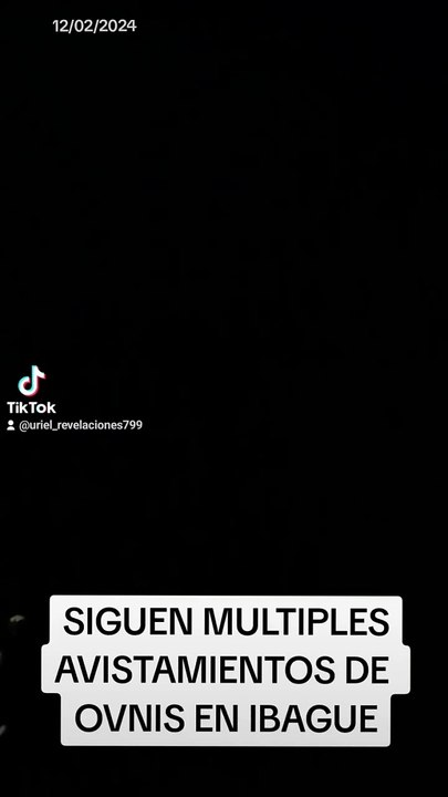 Increíble Avistamiento en Cielo Tolima el 12/02/24 ✨