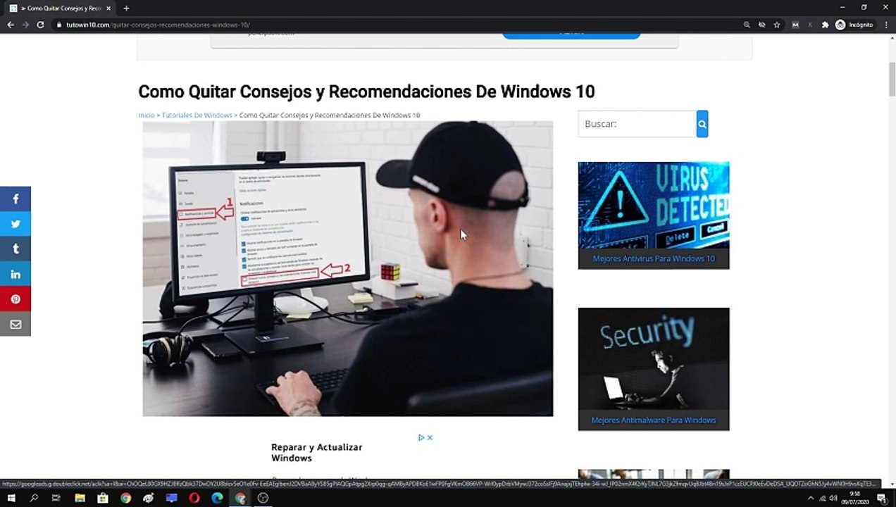 ⛔ DESACTIVAR y ELIMINAR TODA LA PUBLICIDAD de WINDOWS 10 | SIN PROGRAMAS FÁCIL y RÁPIDO