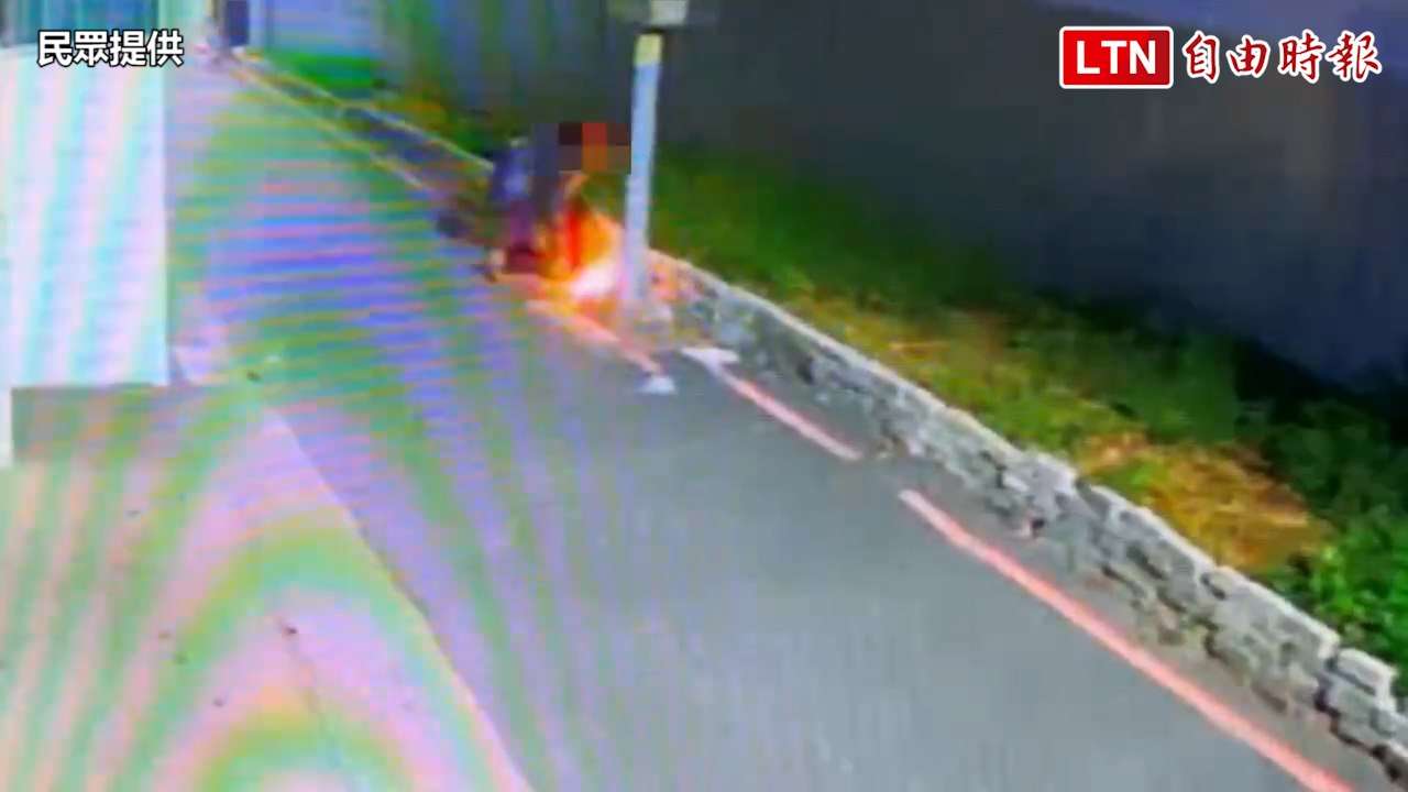 高雄男縱火燒樹辯稱「燒螞蟻」 附近住戶怒已報案6次(民眾提供)