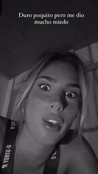 Julieta Poggio tuvo parálisis de sueño