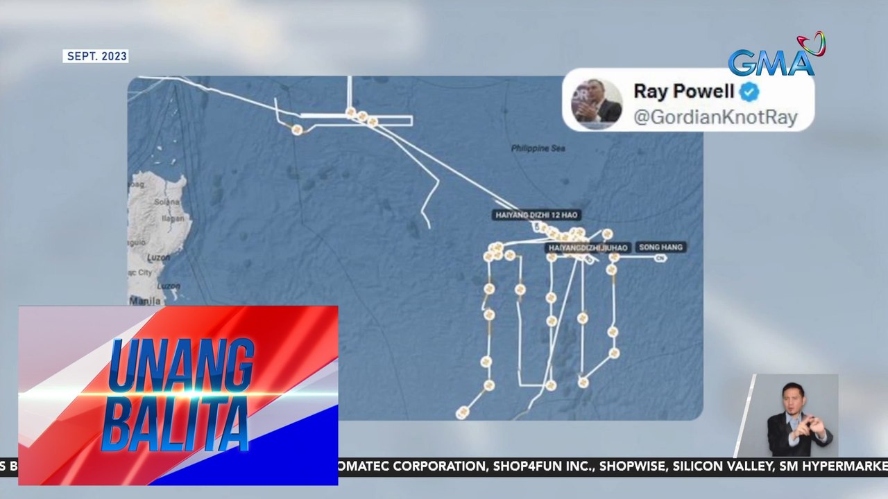 PHL Navy: Research survey vessels ng China, namataan sa Philippine Rise | UB