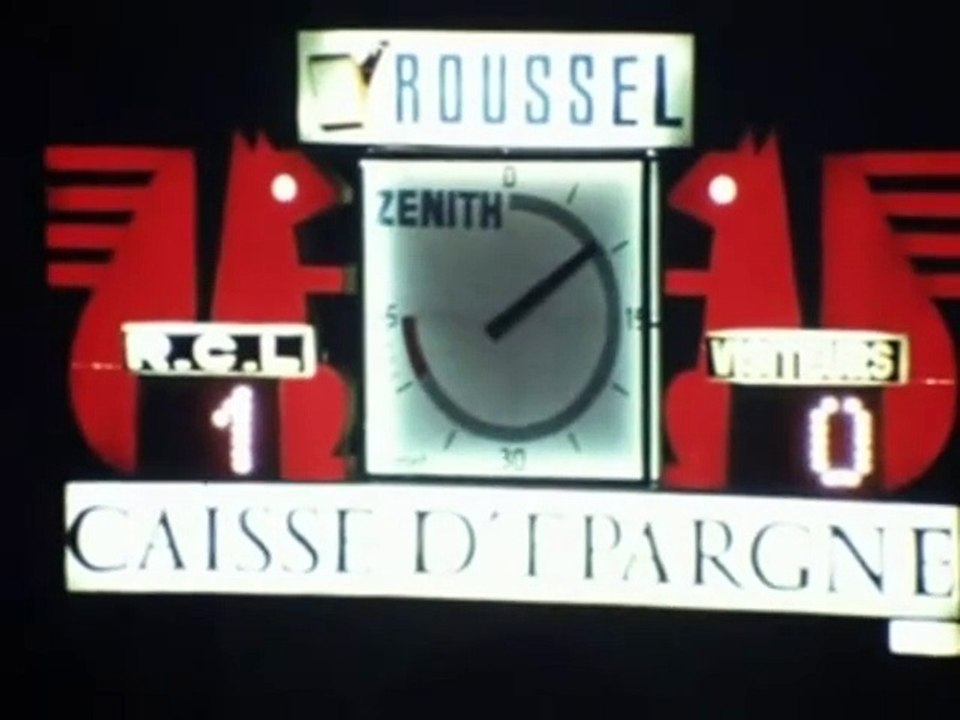 LENS  - LYON  -  1977  -  SAISON  1976/1977 -