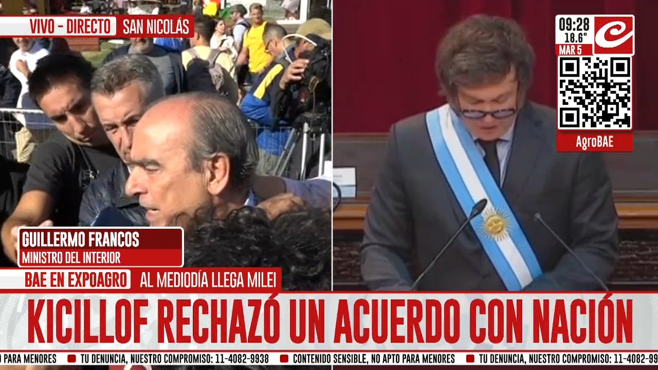 Guillermo Francos: "Vamos a hacer un proyecto para restituir ganancias"