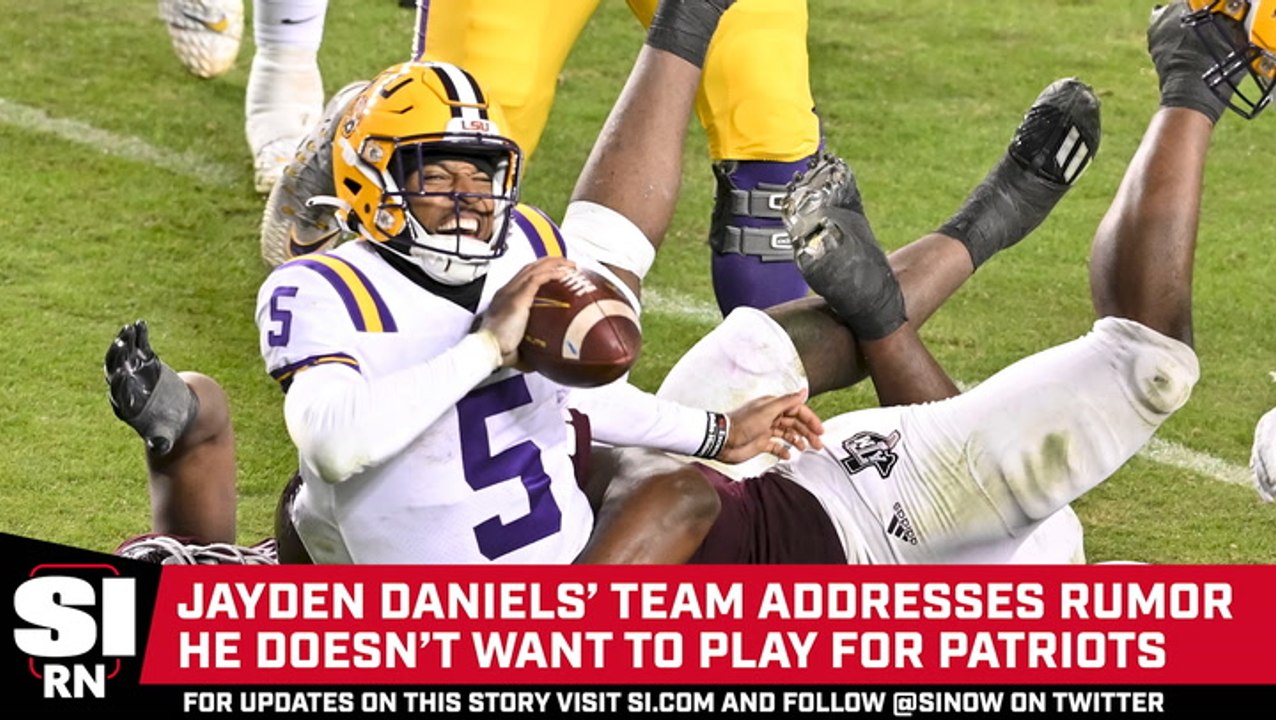 Jayden Daniels Addresses Rumor He Doesn’t Want to Play for Patriots