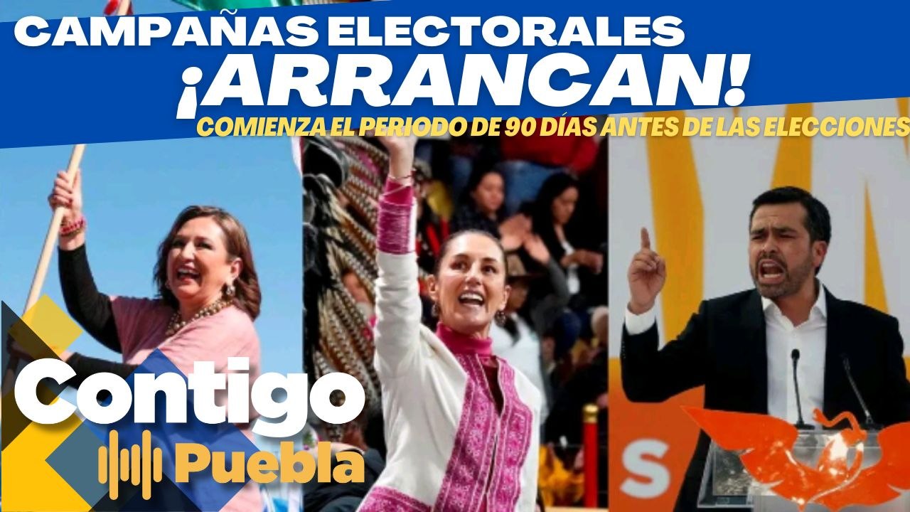 ¡Comienza la Carrera! Arranca la Batalla Electoral por la Presidencia de México 2024 ️ #Elecciones2024