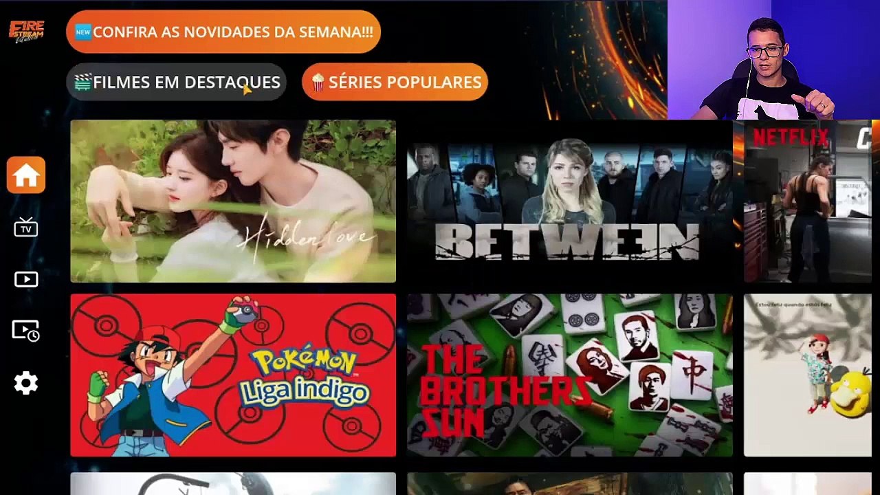 APLICATIVO COM MAIS DE 27.000 CONTEÚDOS LIBERADOS! - MELHOR APARELHO TV BOX PARA 2024! (FIRESTREAM)