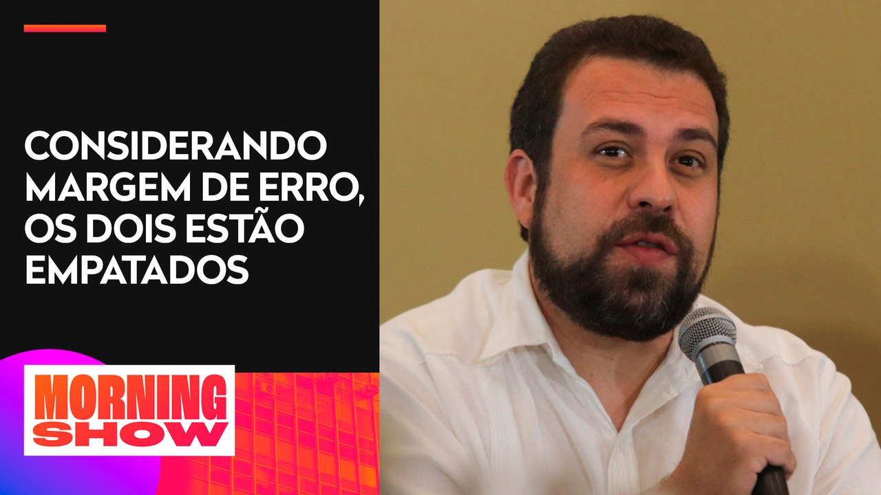 Boulos tem 34% à Prefeitura de SP, e Nunes, 29%, diz Realtime Bigdata