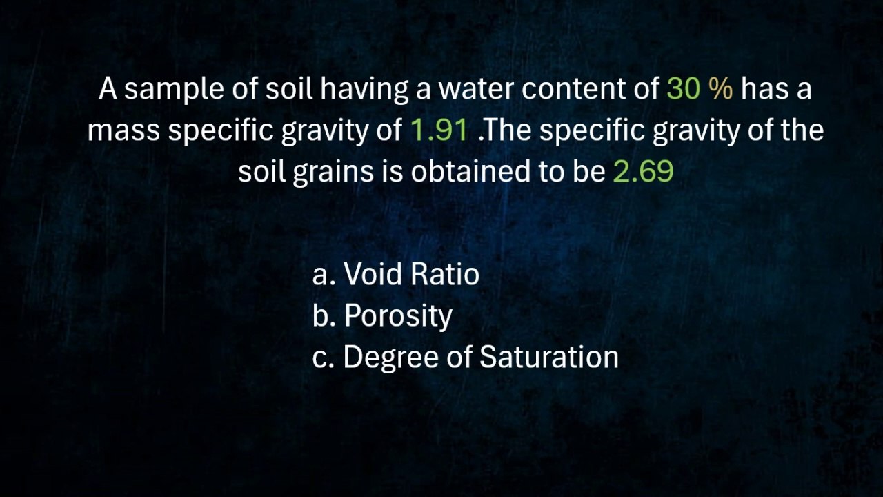 CE Board HGE Problem 2 (Hydraulics and Geotechnical Engineering) - CE April 2023