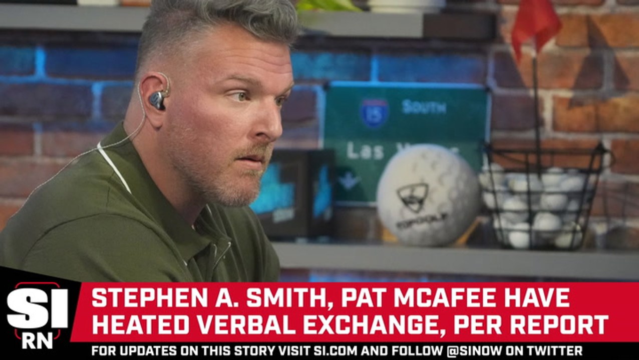 ESPN’s Stephen A. Smith, Pat McAfee Engaged in Heated Vulgar Argument