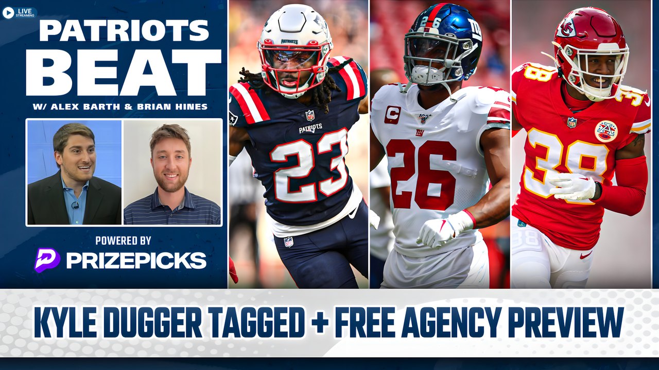 LIVE Patriots Beat: Kyle Dugger tagged + free agency preview