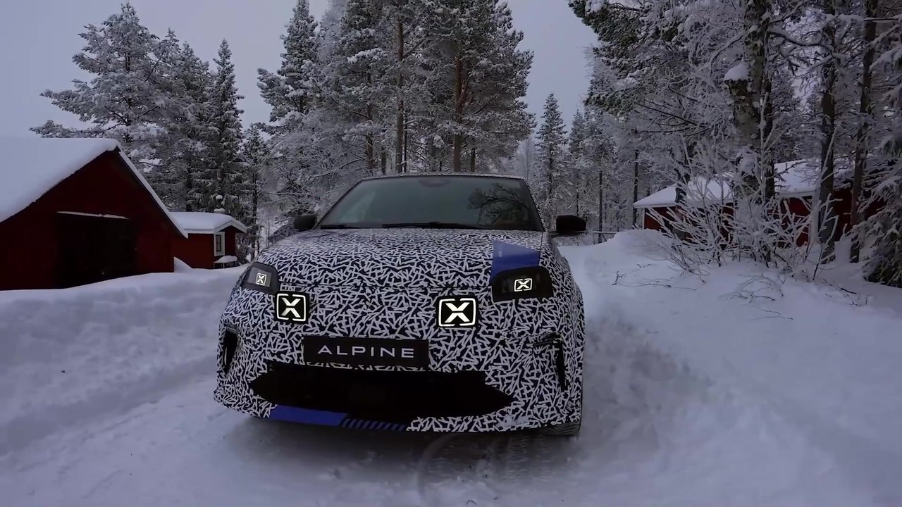 Alpine A290 Exterior Design Cold Tests
