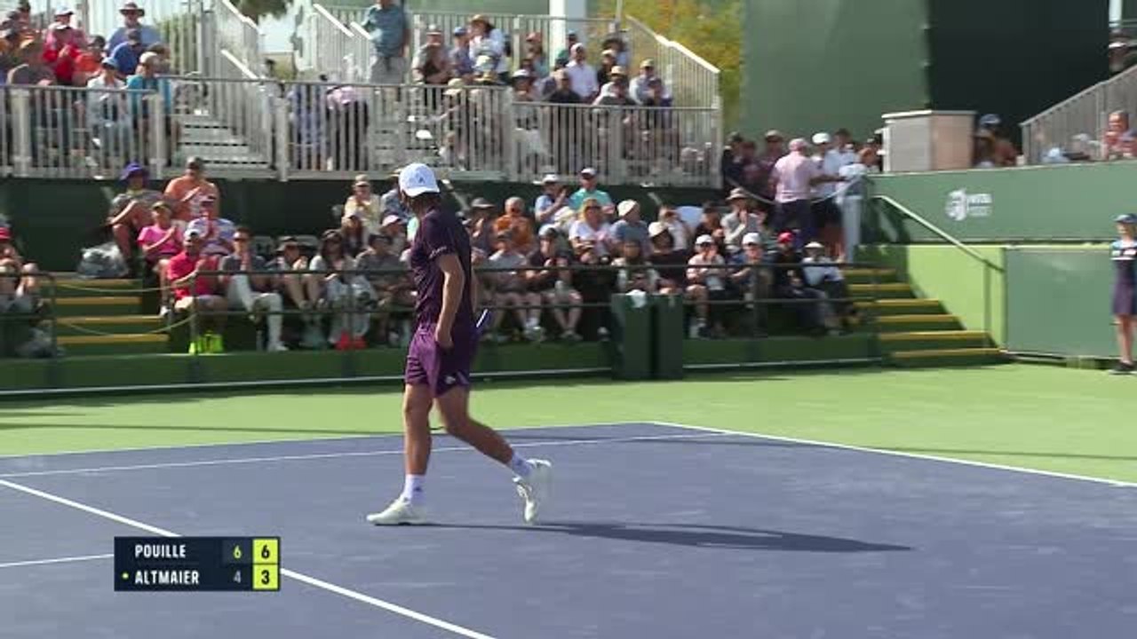 Indian Wells - Pouille s'offre Altmaier