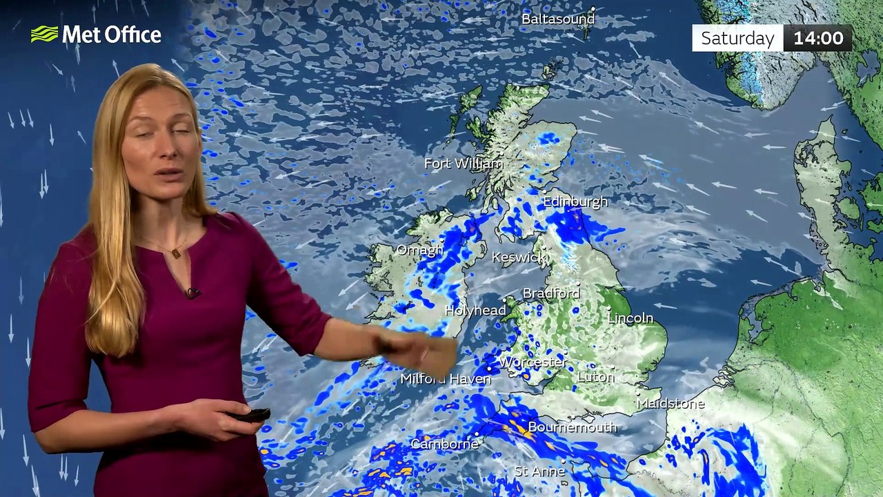 Met Office Morning Weather Forecast 09/03/24-Unsettled with occasional rain