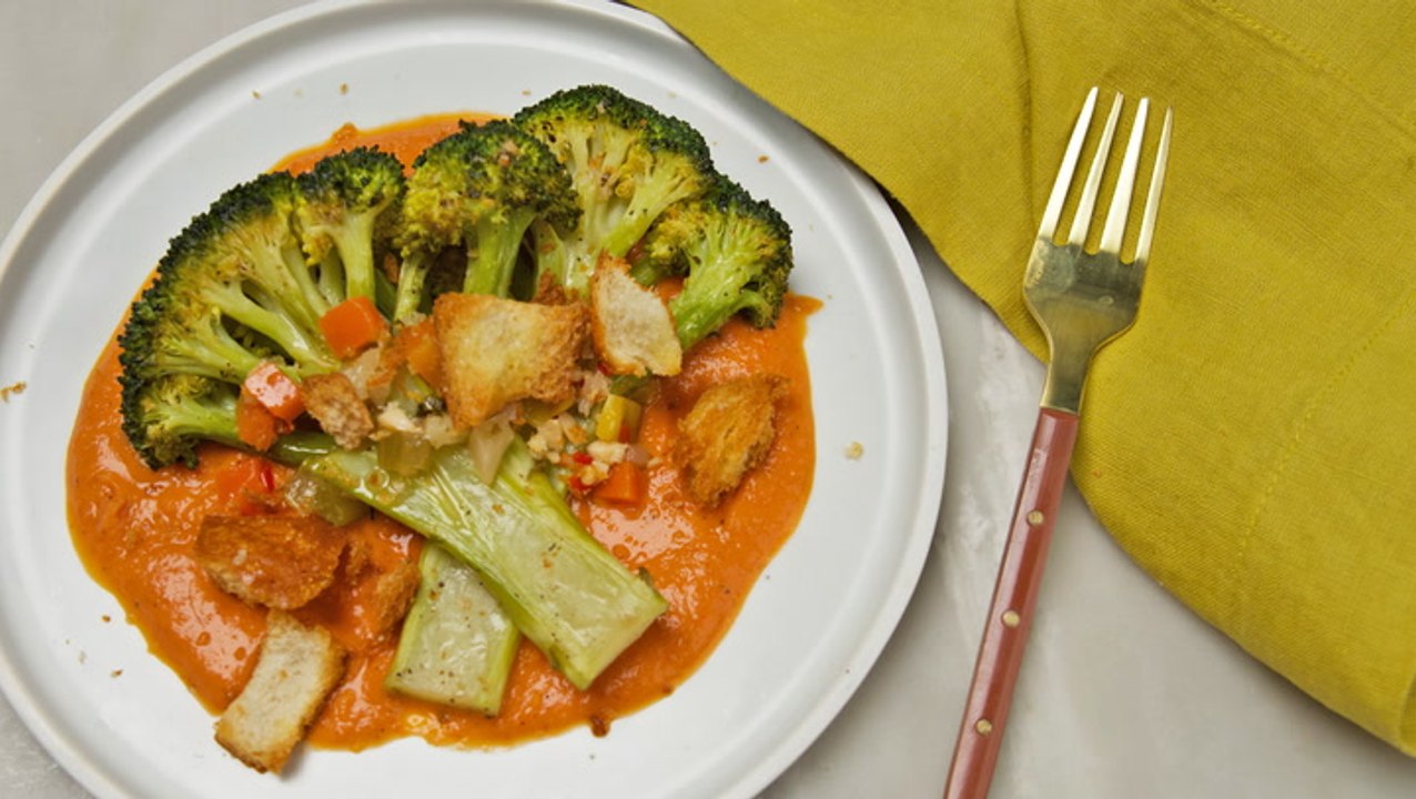 How to Make Roasted Broccoli Steaks