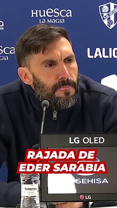 La rajada de Eder Sarabia contra el arbitraje