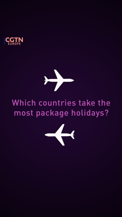 Which countries take the most package holidays?