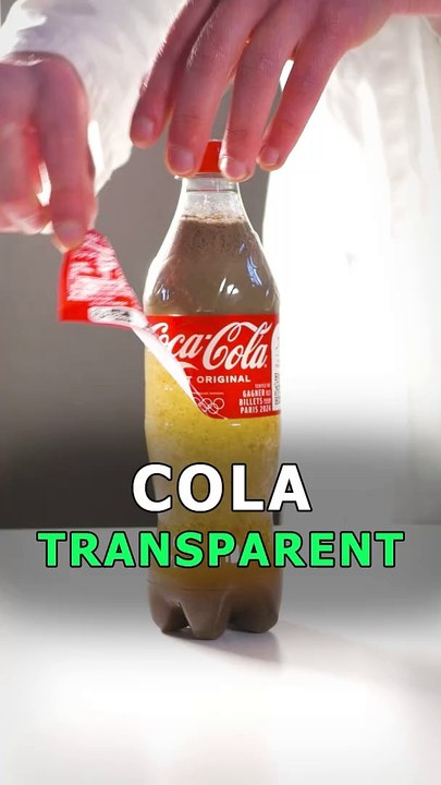 Expérience du COCA TRANSPARENT !