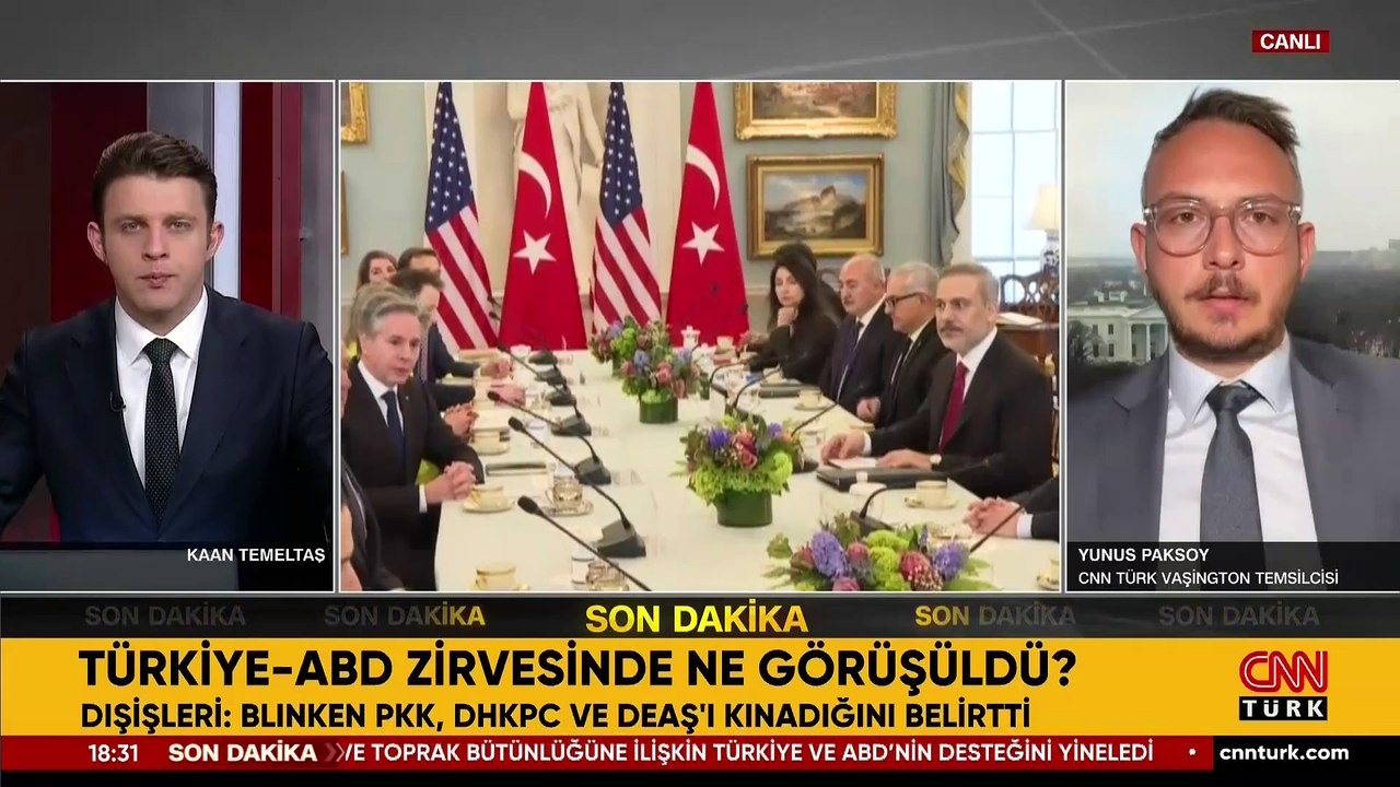 Son dakika: Türkiye-ABD'den ortak 'Gazze' mesajı