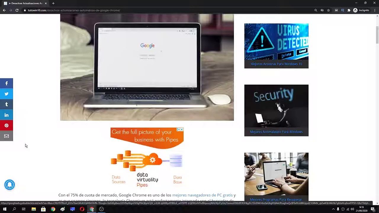  Como DESACTIVAR ACTUALIZACIONES AUTOMÁTICAS de GOOGLE CHROME FÁCIL y RÁPIDO