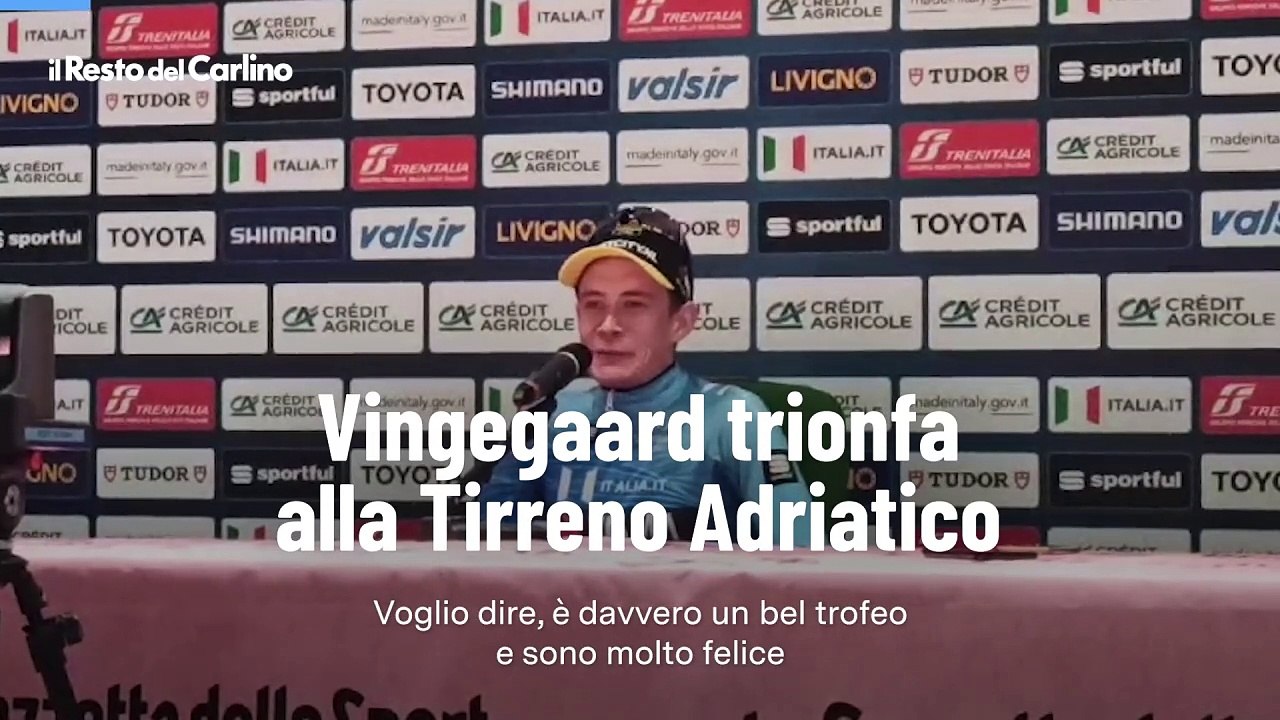 Vingegaard Wins Tirreno-Adriatico: Exclusive Interview 🚴‍♂️