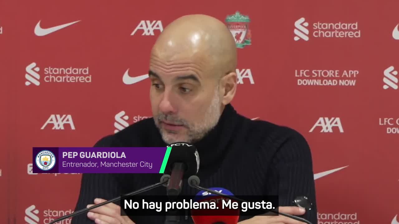 Guardiola explica la sustitución de De Bruyne