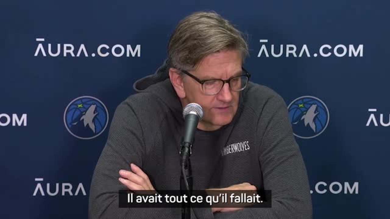 Timberwolves - Finch : "Davis devait nous dominer, il avait tout ce qu'il fallait"