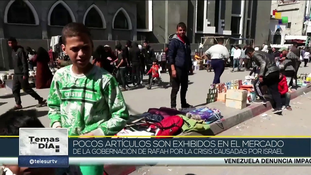 Gazatíes reciben el mes del Ramadán en medio de hambruna