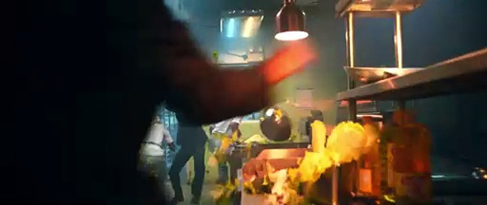 Monkey Man Movie (2024) - Dev Patel - Kitchen Fight