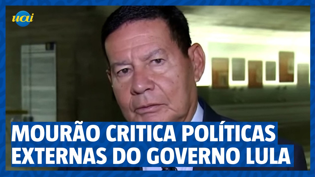 Hamilton Mourão critica políticas externas do governo Lula