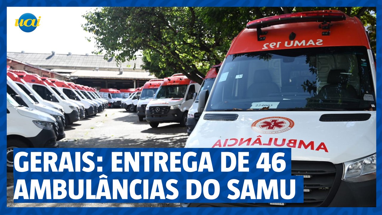 Ambulâncias que estavam paradas são entregues