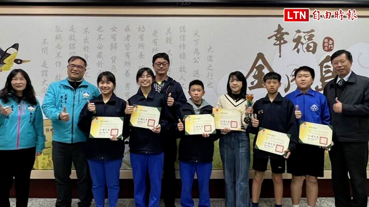 金門腔戲說「踅菜市看人生」 金沙國中生奪全國語文競賽特優（讀者提供）