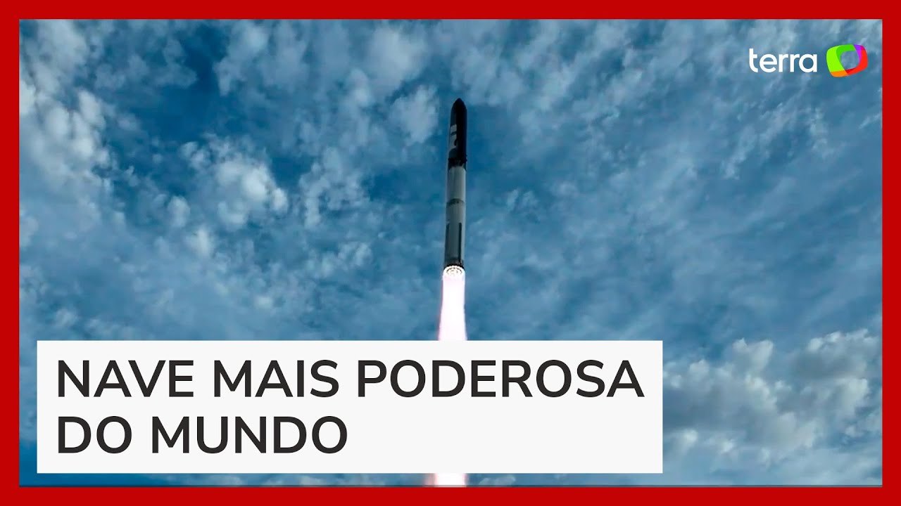 Foguete Starship, da SpaceX, voa no espaço em seu terceiro teste; veja imagens