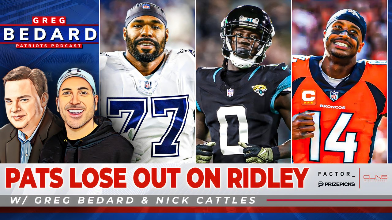 Losing Ridley - what now? | Greg Bedard Patriots Podcast