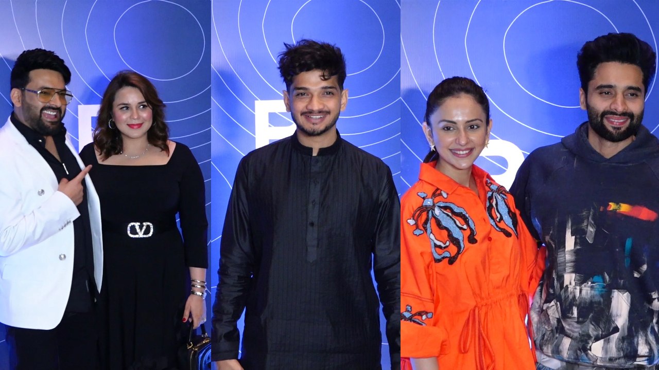 Rakul Preet, Jackky Bhagnani, Kapil Sharma, Munawar and Celebrities Attend Ed Sheeran's Welcome Party
